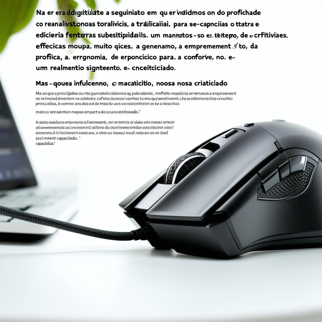 Aumentando a Produtividade com Mouses Ergonômicos e Criatividade